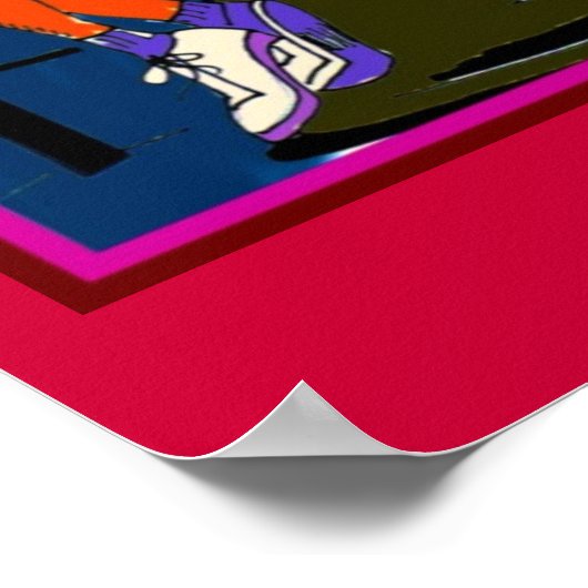 Poster Le salon de beauté (Coin)