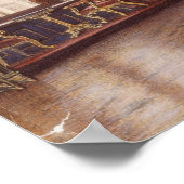 Poster Le salon de dessin en or (Coin)