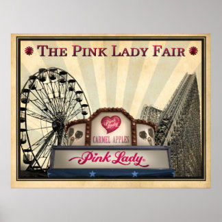 Poster Le salon Pink Lady®