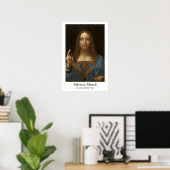 Poster Le Salvator Mundi de Léonard de Vinci (Bureau à domicile)