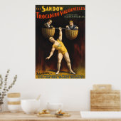 Poster Le Sandow Eugen Sandow Vaudeville Weightlifter (Cuisine)