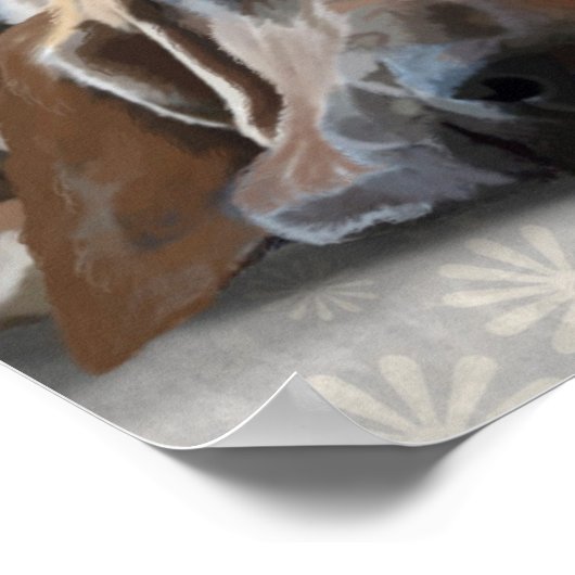 Poster Le sang après le parti (Coin)