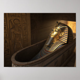 Poster Le Sarcophage d'or
