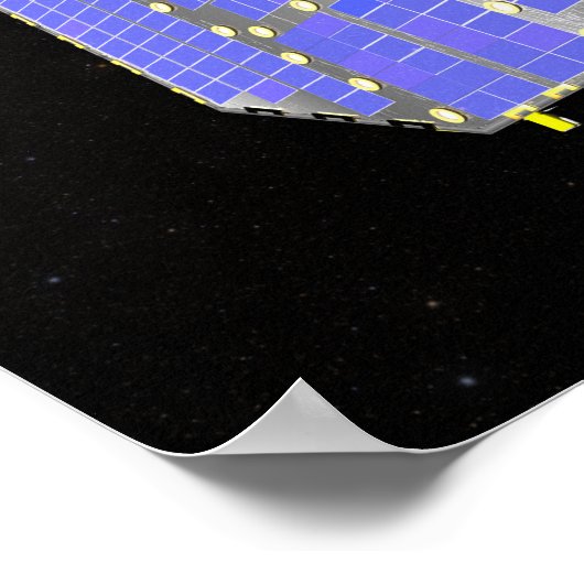 Poster Le satellite Interstellar Boundary Explorer (Coin)