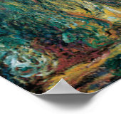 Poster Le Saule Pleureur de Claude Monet (Coin)
