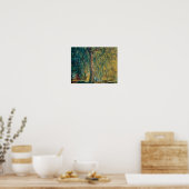 Poster Le Saule Pleureur de Claude Monet (Cuisine)