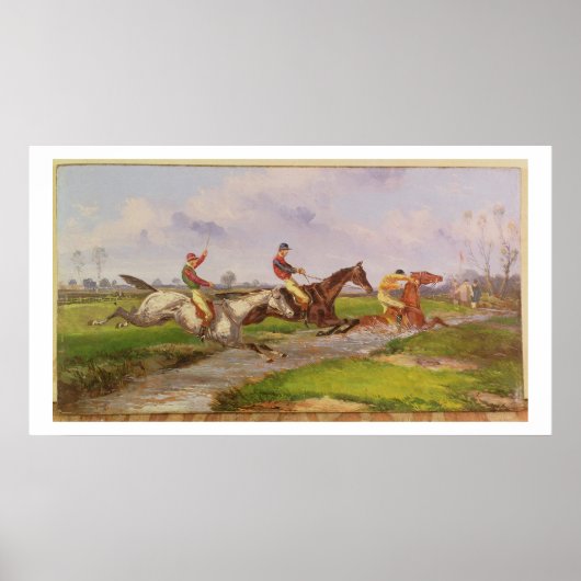 Poster Le Saute d'eau : la Steeplechase d'automne à Balla (Devant)