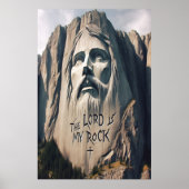 Poster Le Sauveur De Pierre Le Seigneur Est Mon Rocher (Devant)