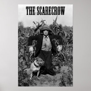 Poster Le Scarecrow 1920 Film Classique