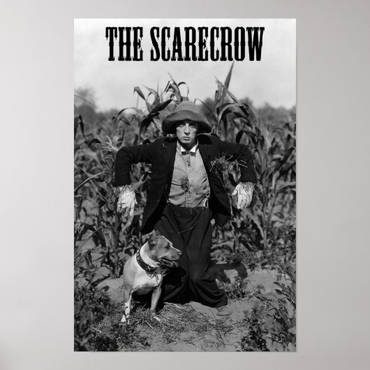 Poster Le Scarecrow 1920 Film Classique (Devant)