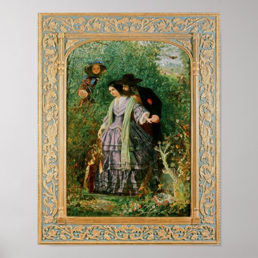 Poster Le secret, 1858 (Devant)