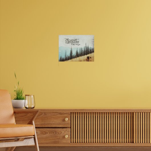 Poster Le Secret D'Avancer (Salon 2)