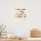 Poster Le secret du changement (Cuisine)