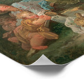 Poster Le See-Saw - Fragonard Playful Rococo Art (Coin)