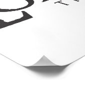 Poster LE SEIGNEUR DES ANNEAUX logo horizontal (Coin)