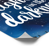 Poster Le Seigneur est Ma Lumière Enfants de la Crèche Ch (Coin)