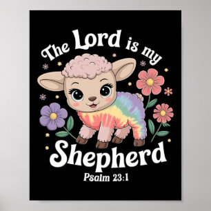 Poster Le Seigneur Est Mon Berger La Foi Chrétienne Pâque