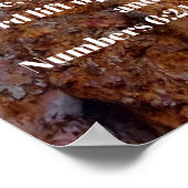 Poster Le Seigneur fait briller son visage, levant (Coin)