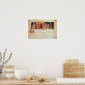 Poster Le seigneur féodal prêchant son sermon (Cuisine)