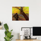 Poster Le Semeur par Vincent van Gogh (Bureau à domicile)