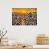 Poster Le Semeur par Vincent van Gogh (Cuisine)
