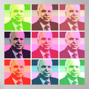 Poster Le sénateur John McCain