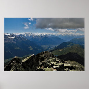Poster Le sentier de l'Unesco Aletsch