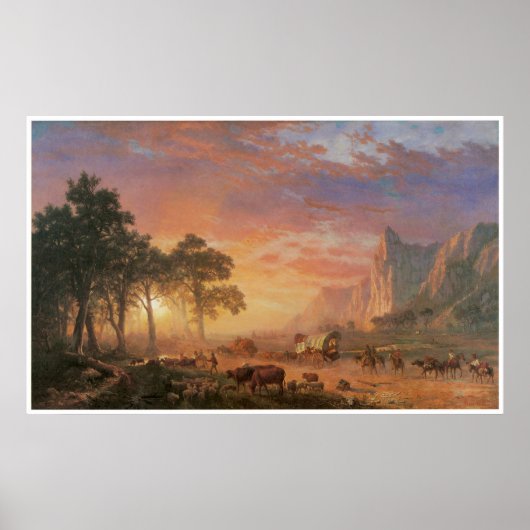 POSTER LE SENTIER D'OREGON (Devant)