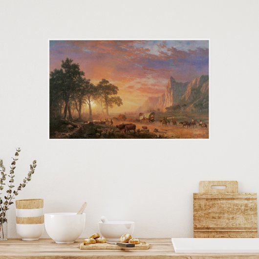 POSTER LE SENTIER D'OREGON (Cuisine)