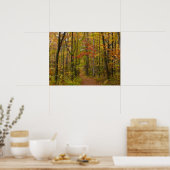 Poster Le sentier Laurel Hill à l'automne (Cuisine)