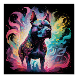 Poster Le Sentinel Lumineux : Un Staffordshire Holographi
