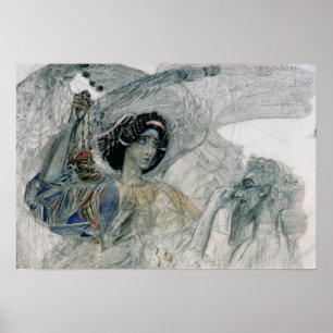 Poster Le Seraphe à six ailes du Prophète