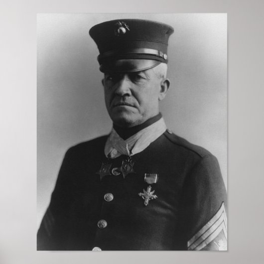 Poster Le sergent-major Dan Daly (Devant)