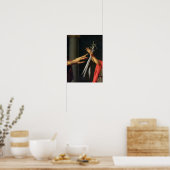 Poster Le serment d'Horatii, 1784 (Cuisine)