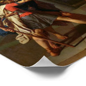 Poster Le serment d'Horatii, 1784 (Coin)