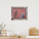 Poster Le Sermon, d'Ovide Moralize (Cuisine)