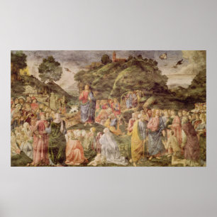 Poster Le Sermon sur le Mont, de la Sixtine