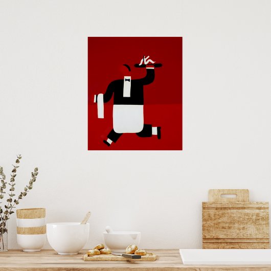 Poster Le serveur 1998 (Cuisine)