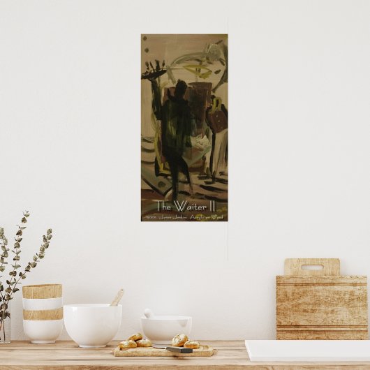 Poster Le serveur II (Cuisine)