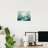 Poster Le Seuil du Devenir (Bureau à domicile)