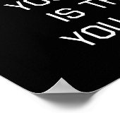 Poster Le Seul Entraînement Regret (Coin)