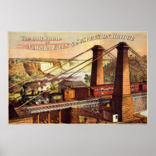 Poster Le seul itinéraire par l'intermédiaire des chutes