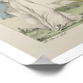 Poster Le Shuttlecock, assiette 11 du Bon Genre, 180 (Coin)