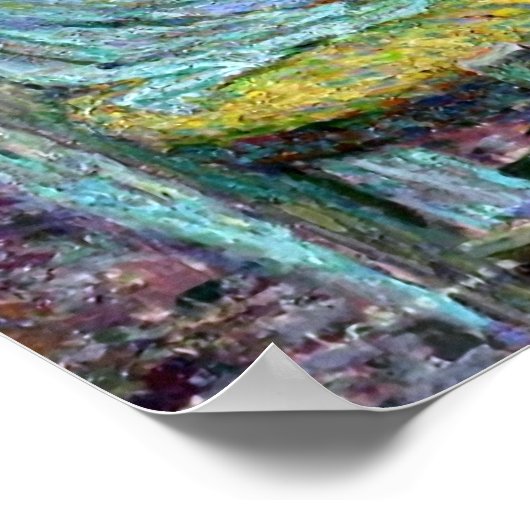 Poster Le Sidaner : Table avec Roses à Gerberoy (Coin)