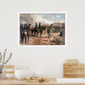 Poster Le siège d'Atlanta — Guerre civile (Cuisine)