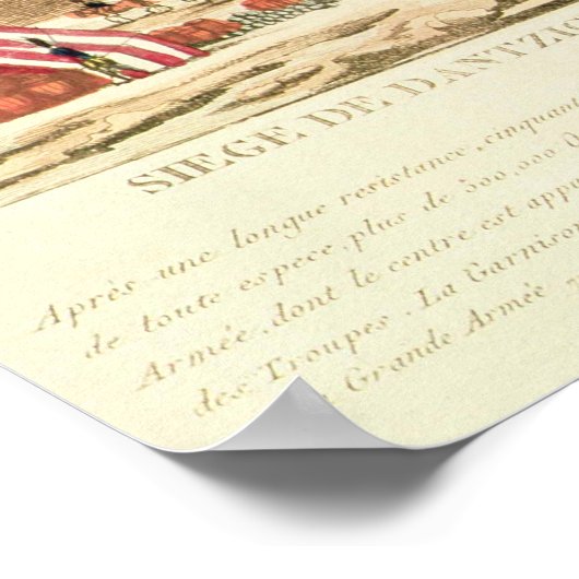 Poster Le siège de Danzig (Coin)