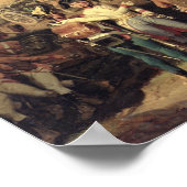 Poster Le siège de Lille par Albert de Saxe-Tachen (Coin)