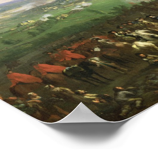 Poster Le siège de Namur, 1659 (Coin)