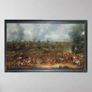 Poster Le siège de Namur, 1692, 18ème siècle