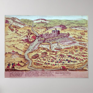 Poster Le siège de Saint-Quentin, le 27 juillet 1557